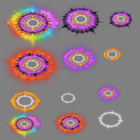 魂环光圈特效系列0247