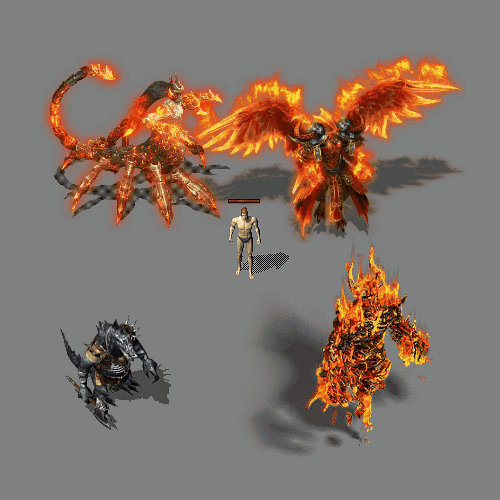 传奇通用怪物小怪系列406