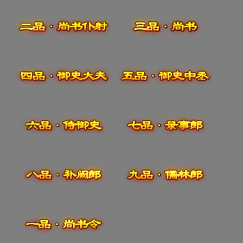 官职仙阶称号系列0048