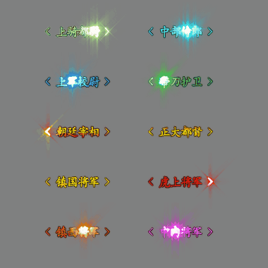 官职仙阶称号系列0049