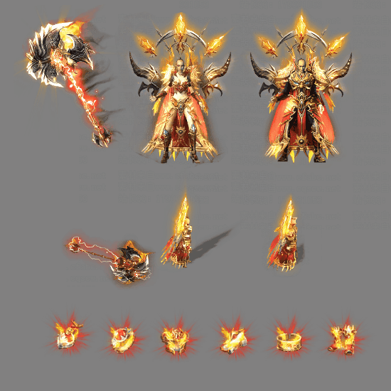 996引擎专用剑甲首饰全套装备系列748