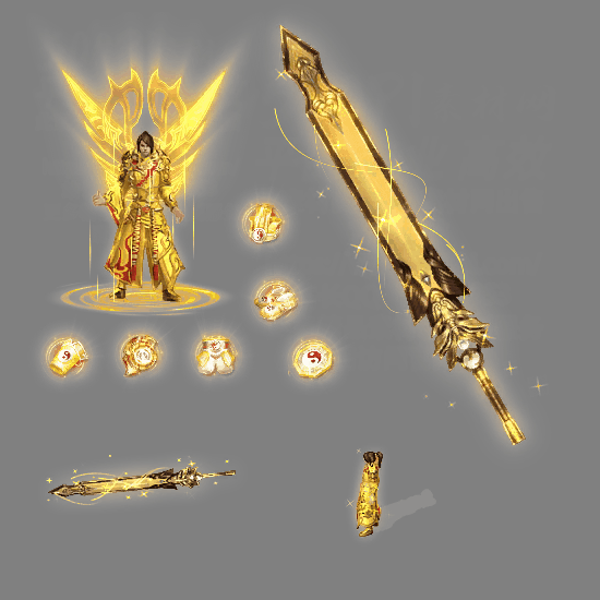 996引擎专用剑甲首饰全套装备系列752