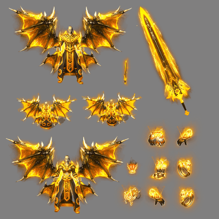 996引擎专用剑甲首饰全套装备系列757