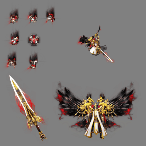 996引擎专用剑甲首饰全套装备系列765