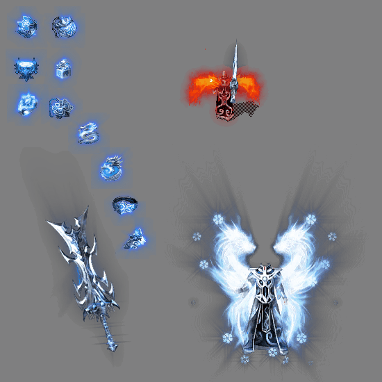 996引擎专用剑甲首饰全套装备系列768