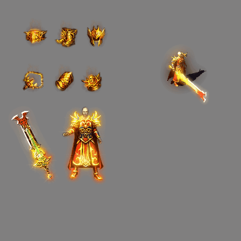 996引擎专用剑甲首饰全套装备系列770