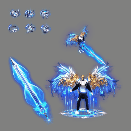 996引擎专用剑甲首饰全套装备系列773