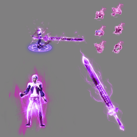 996引擎专用剑甲首饰全套装备系列777