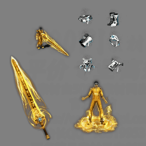 996引擎专用剑甲首饰全套装备系列780