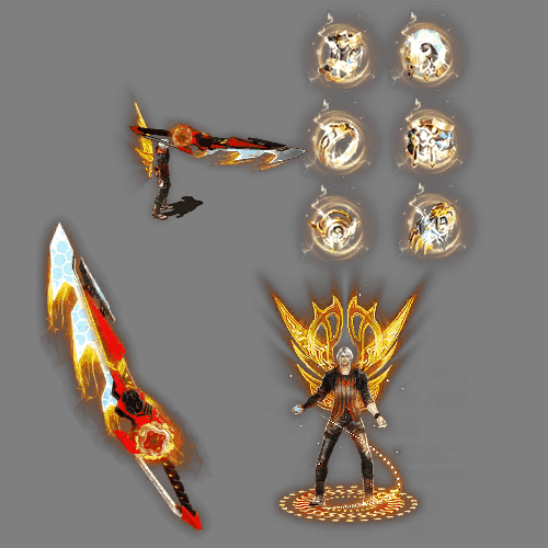 996引擎专用剑甲首饰全套装备系列781