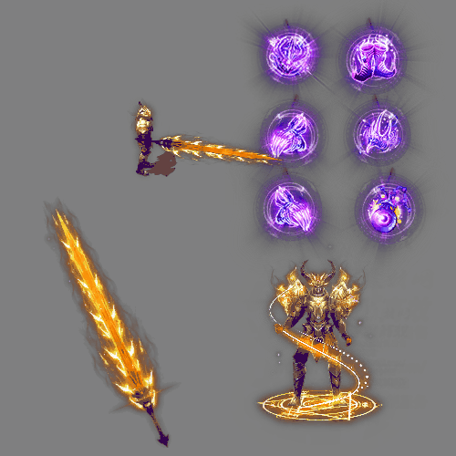 996引擎专用剑甲首饰全套装备系列783