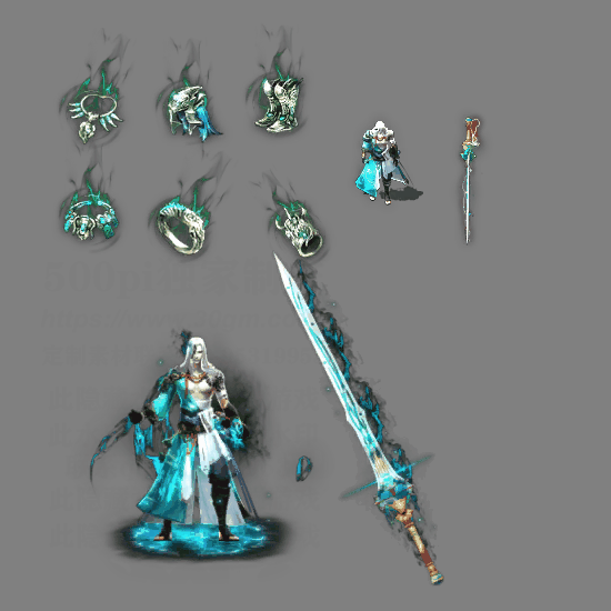 996引擎专用剑甲首饰全套装备系列786