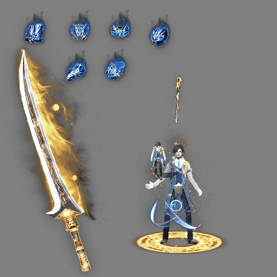 996引擎专用剑甲首饰全套装备系列789