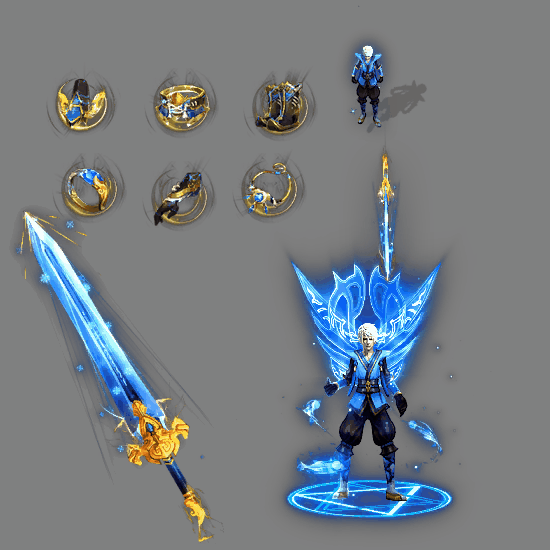 996引擎专用剑甲首饰全套装备系列791