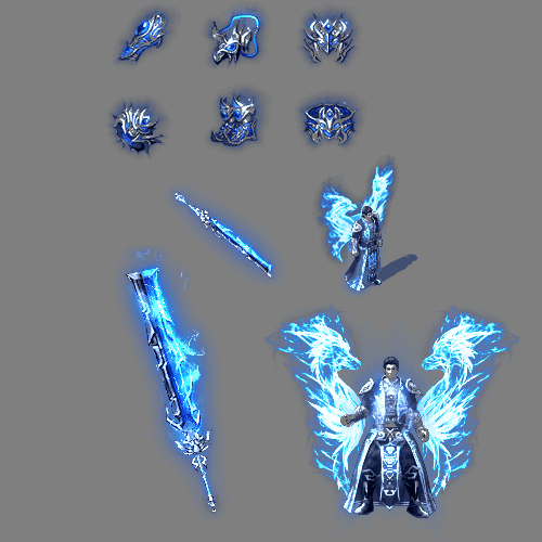 996引擎专用剑甲首饰全套装备系列806