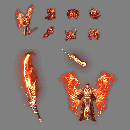 996引擎专用剑甲首饰全套装备系列807