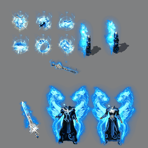 996引擎专用剑甲首饰全套装备系列811