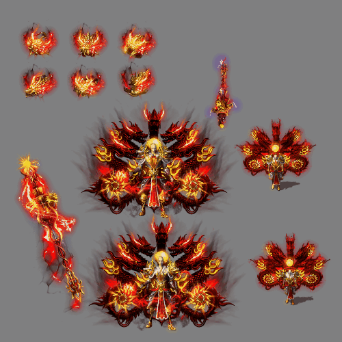 996引擎专用剑甲首饰全套装备系列813