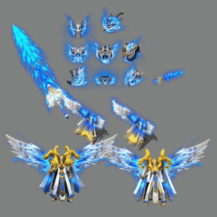 996引擎专用剑甲首饰全套装备系列816