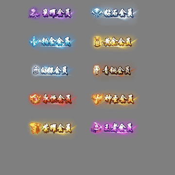 会员赞助称号系列0170