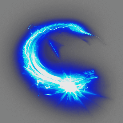 半月弯刀技能特效系列43