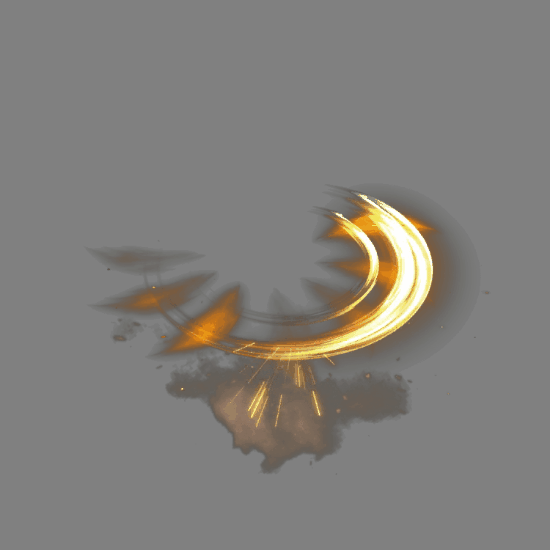 半月弯刀技能特效系列66