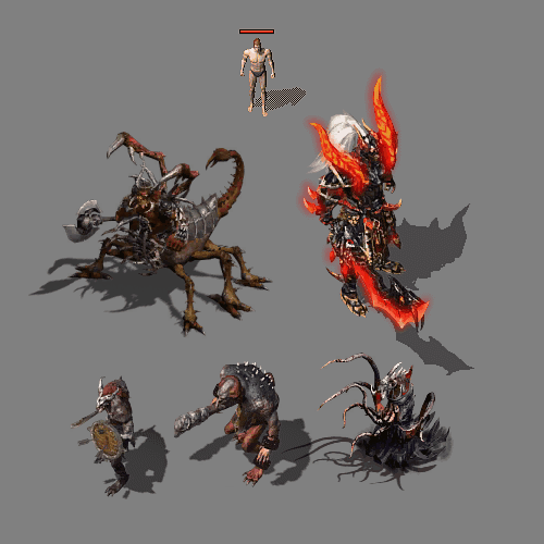 传奇通用怪物小怪系列567