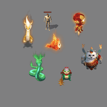 传奇通用怪物小怪系列600