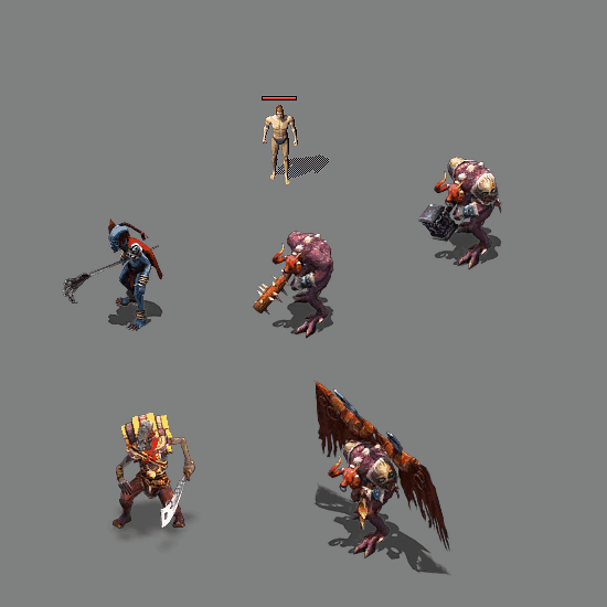 传奇通用怪物小怪系列612