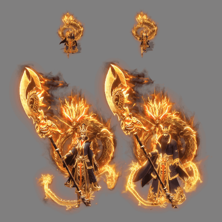 传奇通用男女一体时装装备系列0266