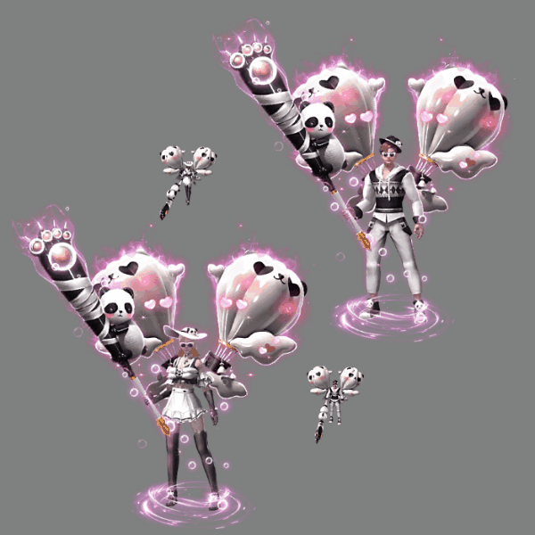 传奇通用男女一体时装装备系列0271