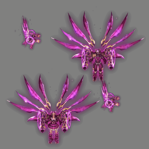 传奇通用男女一体时装装备系列0277