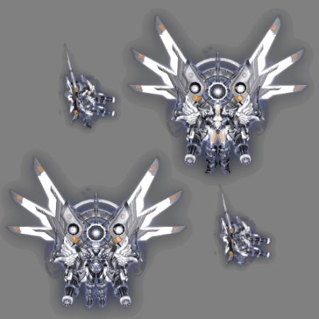 传奇通用男女一体时装装备系列0280