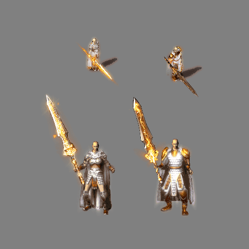 传奇通用男女一体时装装备系列0285