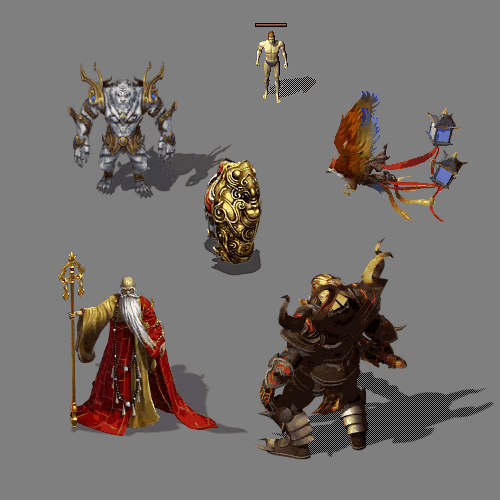 传奇通用怪物小怪系列640