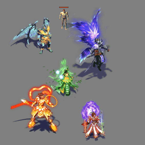 传奇通用怪物人物系列怪物81