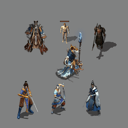 传奇通用怪物人物系列怪物84