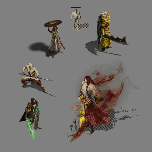 传奇通用怪物人物系列怪物85