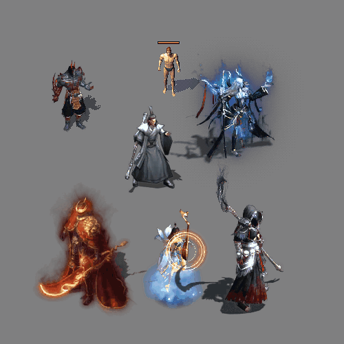 传奇通用怪物人物系列怪物88