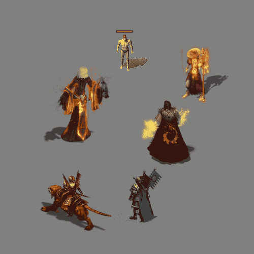 传奇通用怪物人物系列怪物90