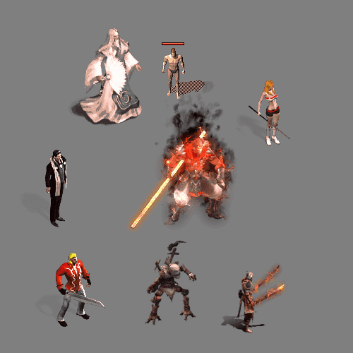 传奇通用怪物人物系列怪物91