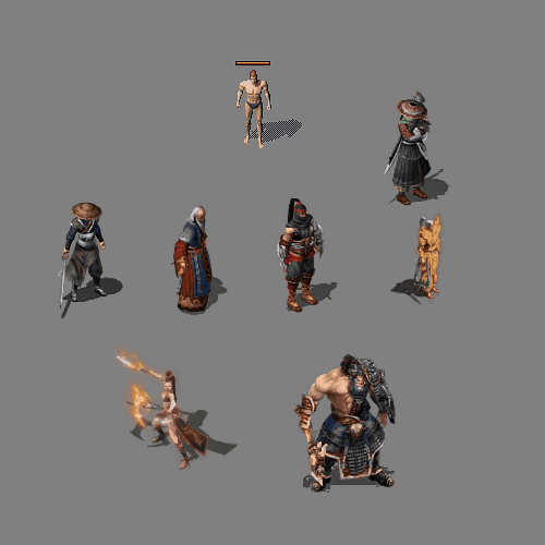 传奇通用怪物人物系列怪物100