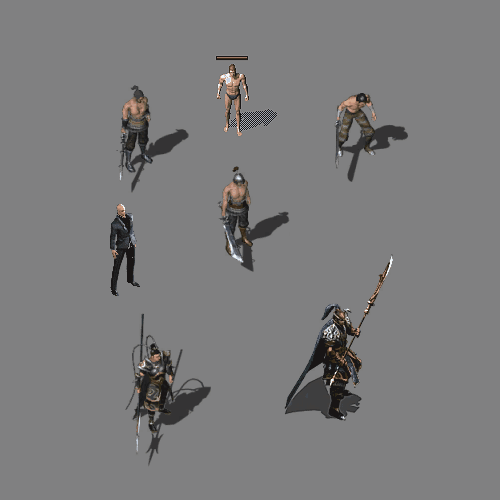 传奇通用怪物人物系列怪物106