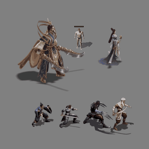 传奇通用怪物人物系列怪物110