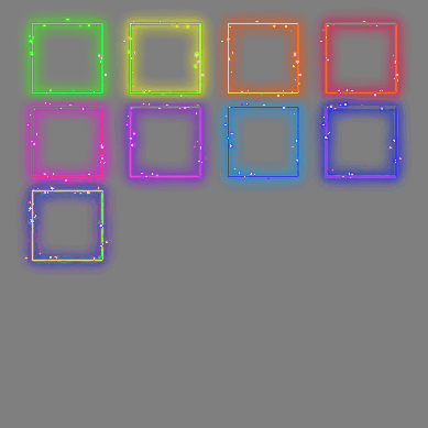 首饰内观特效框系列0327