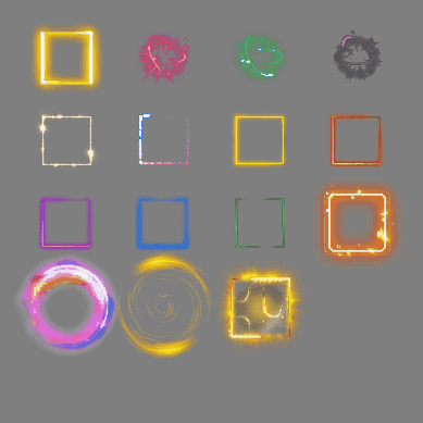 首饰内观特效框系列0330