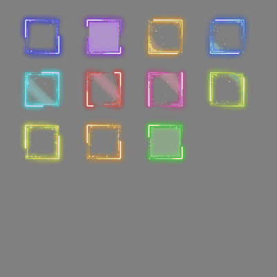 首饰内观特效框系列0332