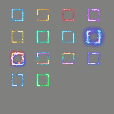 首饰内观特效框系列0333