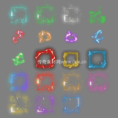 首饰内观特效框系列0338