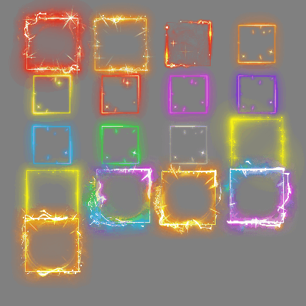 首饰内观特效框系列0347